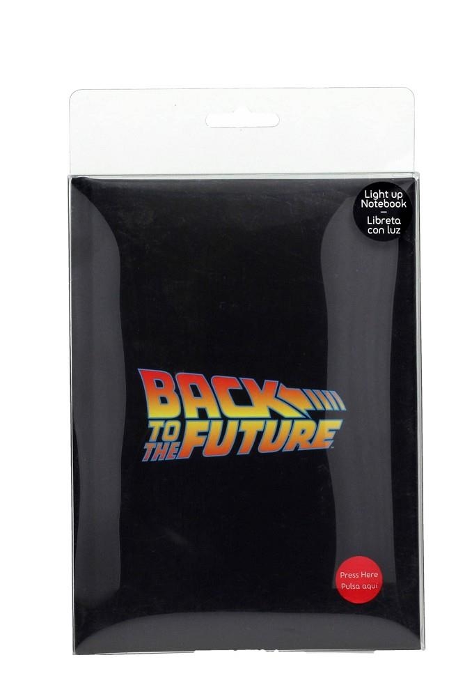 LLIBRETA AMB LLUM LOGO BACK TO THE FUTURE | 8436546890980 | SD TOYS | Llibreria La Gralla | Llibreria online de Granollers