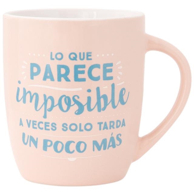 TASSA CERAMICA "LO QUE PARECE IMPOSIBLE A VECES..." | 8435460710725 | MR. WONDERFUL | Llibreria La Gralla | Llibreria online de Granollers