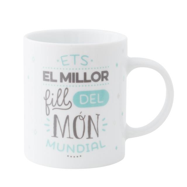 TASSA CERAMICA "ETS EL MILLOR FILL DEL MON MUNDIAL" | 8435460705028 | MR. WONDERFUL | Llibreria La Gralla | Llibreria online de Granollers