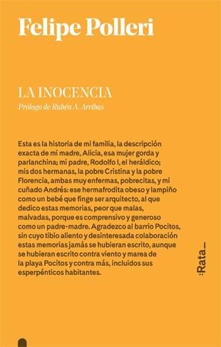 INOCENCIA, LA | 9788416738236 | POLLERI, FELIPE  | Llibreria La Gralla | Llibreria online de Granollers