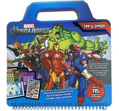 VENGADORES, LOS  LEE Y JUEGA | 9788415343967 | VVAA | Llibreria La Gralla | Llibreria online de Granollers