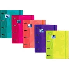 CARPETA 4 ANELLES A5 EUROPEANBINDER OXFORD TOUCH COLORS  | 8412771020187 | 400091217 | Llibreria La Gralla | Llibreria online de Granollers