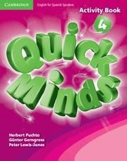 QUICK MINDS LEVEL 4 ACTIVITY BOOK | 9788483235447 | PUCHTA,HERBERT/GERNGROSS,GÜNTER/LEWIS-JONES,PETER | Llibreria La Gralla | Llibreria online de Granollers