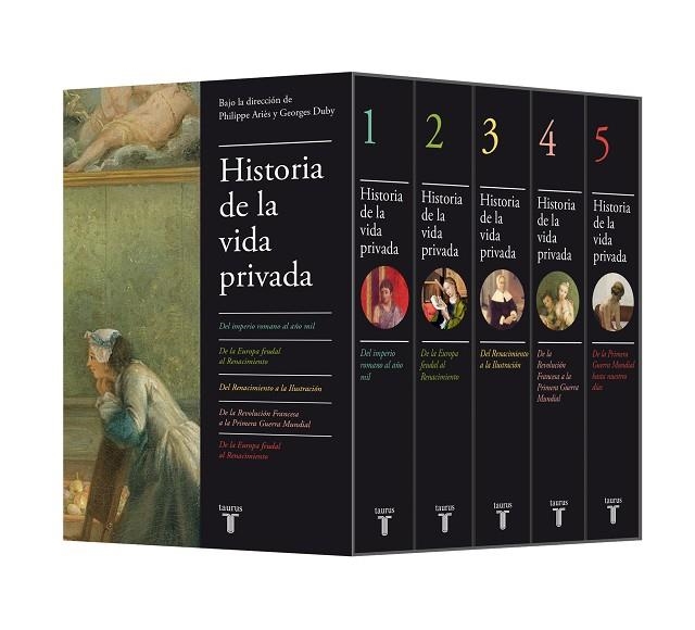 HISTORIA DE LA VIDA PRIVADA (EDICIóN ESTUCHE CON LOS 5 VOLúMENES) | 9788430699483 | ARIES, PHILIPPE / DUBY, GEORGES | Llibreria La Gralla | Llibreria online de Granollers