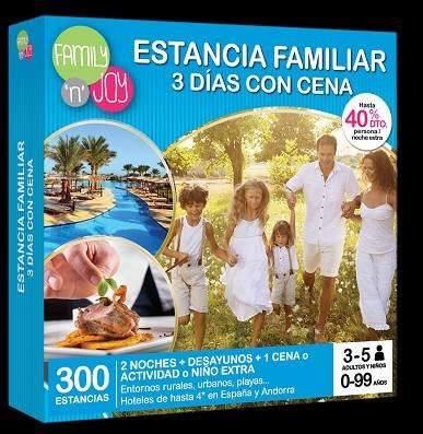 ESTACION FAMILIAR. 3 DIAS CON CENA | 8437013059213 | BABY'N'JOY | Llibreria La Gralla | Librería online de Granollers