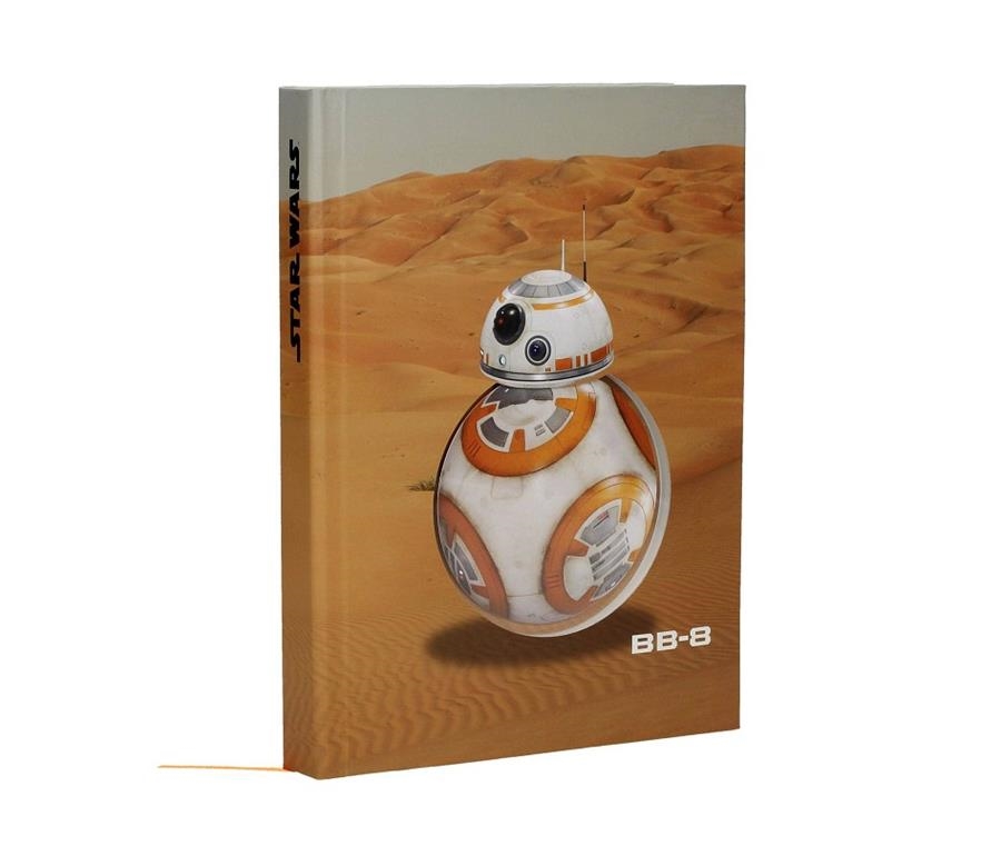 LLIBRETA STAR WARS BB-8 AMB LLUM I MOVIMENT | 8436546892489 | SD TOYS | Llibreria La Gralla | Llibreria online de Granollers