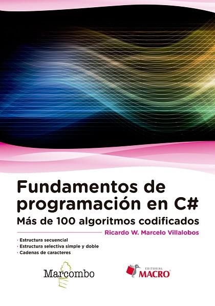 FUNDAMENTOS DE PROGRAMACION C# | 9788426723437 | MARCELO, RICARDO WALTER | Llibreria La Gralla | Llibreria online de Granollers