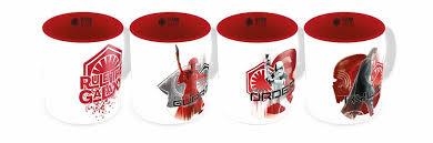 SET DE 4 TASSES CERAMIQUES DE CAFE STAR WARS THE FIRST ORDER | 8435450200656 | SD TOYS | Llibreria La Gralla | Llibreria online de Granollers