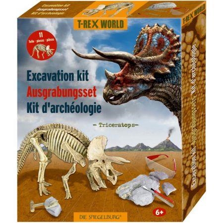 KIT EXCAVACIO ARQUEOLOGICA T-REX WORLD. TRICERATOPS | 4029753144645 | DIE SPIGELBURG | Llibreria La Gralla | Llibreria online de Granollers