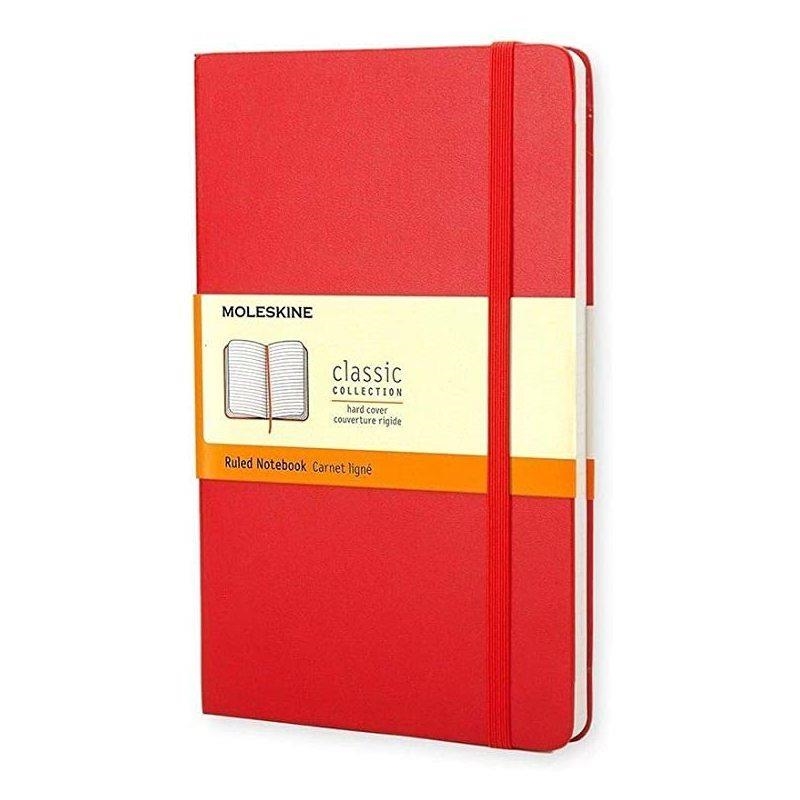 LLIBRETA MOLESKINE CLASSICA 13X21CM VERMELL TAPA DURA | 9788862930048 | MOL0011601 | Llibreria La Gralla | Llibreria online de Granollers