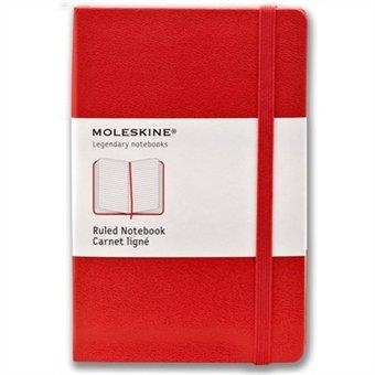 LLIBRETA MOLESKINE CLASSIC 9X14CM RATLLES VERMELL TAPA DURA | 9788862930000 | MOL00111101 | Llibreria La Gralla | Llibreria online de Granollers