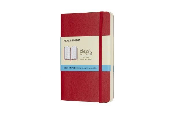 LLIBRETA MOLESKINE CLASSIC 9X14CM PUNTS VERMELL TAPA TOVA | 8055002854627 | MOL0012122 | Llibreria La Gralla | Llibreria online de Granollers