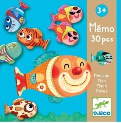 JOC MEMO DJECO 30 PCS. PECES | 3070900081697 | TOPDJ08169 | Llibreria La Gralla | Librería online de Granollers