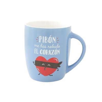 TASSA "PIBON ME HAS ROBADO EL CORAZON" | 8435460708814 | MR. WONDERFUL | Llibreria La Gralla | Llibreria online de Granollers