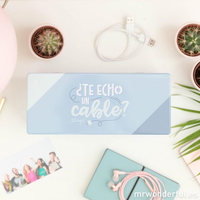 CAJA METALICA "¿TE ECHO UN CABLE? | 8435460719834 | MR. WONDERFUL | Llibreria La Gralla | Llibreria online de Granollers