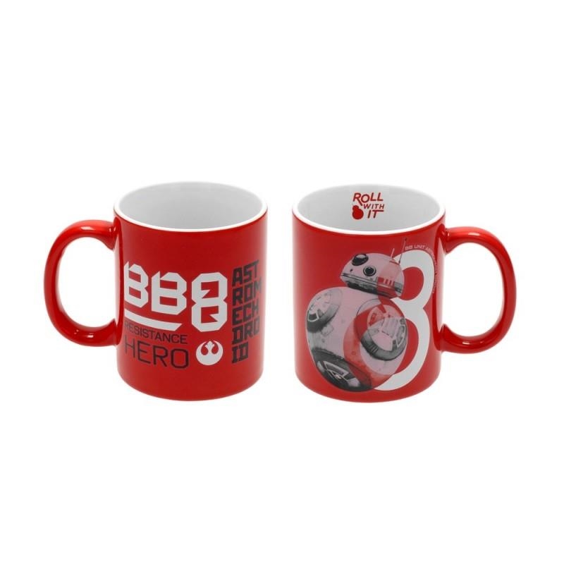 TASSA CERAMICA STAR WARS BB-8 ROJA Y BLANCA | 8435450200571 | SD TOYS | Llibreria La Gralla | Llibreria online de Granollers