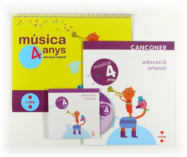 MUSICA 4 ANYS 2012 | 9788466129299 | Llibreria La Gralla | Llibreria online de Granollers