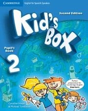 KID'S BOX FOR SPANISH SPEAKERS  LEVEL 2 PUPIL'S BOOK WITH MY HOME BOOKLET 2ND ED | 9788483239568 | NIXON, CAROLINE/TOMLINSON, MICHAEL/GRAINGER, KIRSTIE | Llibreria La Gralla | Llibreria online de Granollers