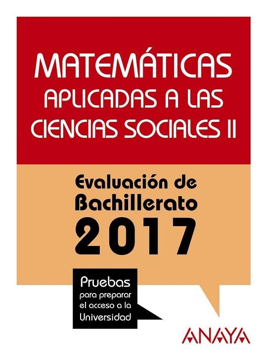 MATEMÁTICAS APLICADAS A LAS CIENCIAS SOCIALES II. | 9788469844854 | BUSTO CABALLERO, ANA ISABEL/DÍAZ ORTEGA, ANA MARÍA | Llibreria La Gralla | Llibreria online de Granollers