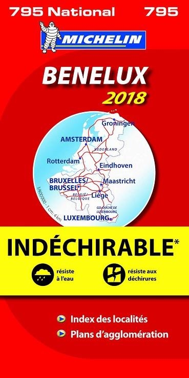 BENELUX "ALTA RESISTENCIA" MAPA NATIONAL 2018 | 9782067228863 | VARIOS AUTORES | Llibreria La Gralla | Llibreria online de Granollers