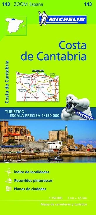 COSTA DE CANTABRIA MAPA ZOOM MICHELIN 2018 | 9782067218055 | VARIOS AUTORES | Llibreria La Gralla | Llibreria online de Granollers