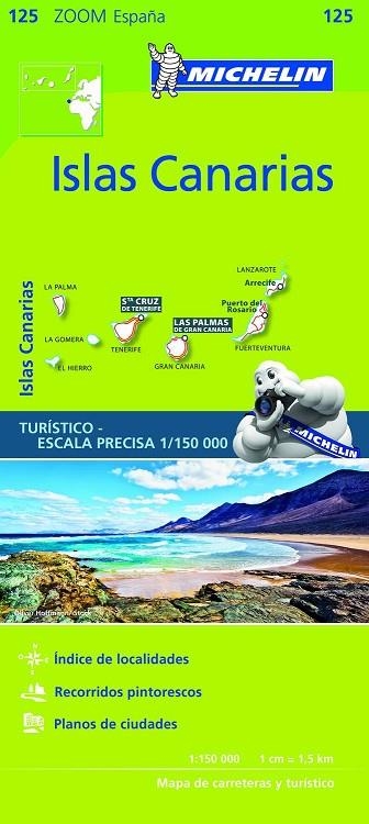 ISLAS CANARIAS MAPA ZOOM MICHELIN 2018 | 9782067217959 | VARIOS AUTORES | Llibreria La Gralla | Llibreria online de Granollers