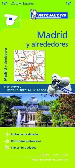 MADRID Y ALREDEDORES MAPA ZOOM 2018 | 9782067219595 | VARIOS AUTORES | Llibreria La Gralla | Llibreria online de Granollers