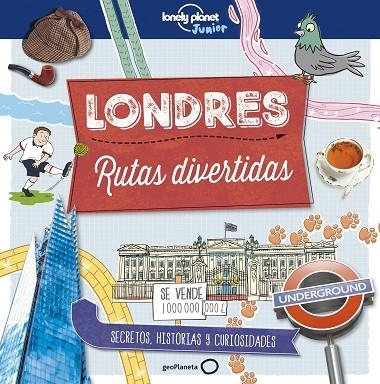 LONDRES  RUTAS DIVERTIDAS | 9788408179009 | BUTTERFIELD, MOIRA | Llibreria La Gralla | Llibreria online de Granollers