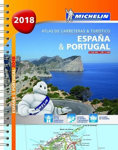 ESPAÑA & PORTUGAL (FORMATO A-4) (ATLAS DE CARRETERAS Y TURÍSTICO 2018) | 9782067227811 | MICHELIN | Llibreria La Gralla | Llibreria online de Granollers