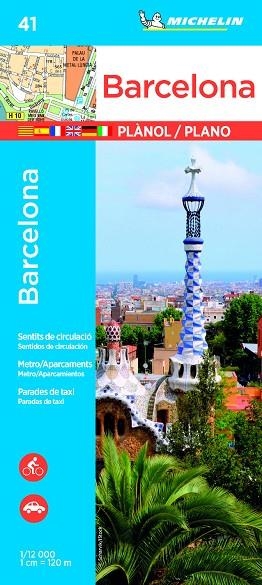 BARCELONA (PLANO MICHELIN 2018) | 9782067228320 | MICHELIN | Llibreria La Gralla | Llibreria online de Granollers