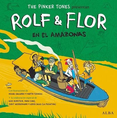 ROLF & FLOR EN EL AMAZONAS | 9788490654217 | THE PINKER TONES | Llibreria La Gralla | Llibreria online de Granollers