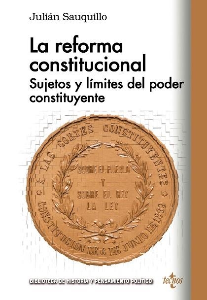 REFORMA CONSTITUCIONAL, LA  | 9788430973989 | SAUQUILLO GONZÁLEZ, JULIÁN | Llibreria La Gralla | Llibreria online de Granollers