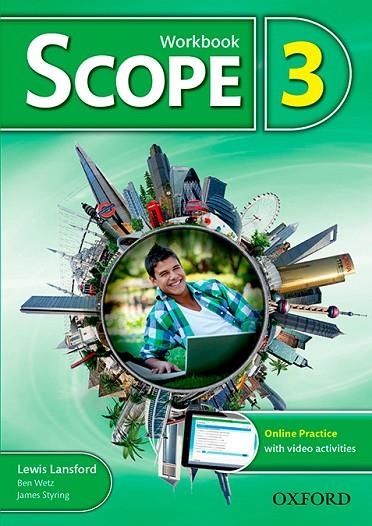 SCOPE 3. WORKBOOK + ONLINE PRACTICE PACK | 9780194506304 | LANSFORD, LEWIS/WETZ, BEN | Llibreria La Gralla | Llibreria online de Granollers