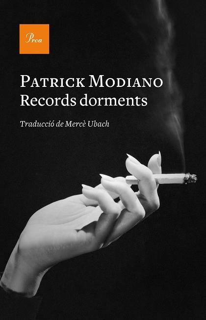 RECORDS DORMENTS | 9788475887173 | MODIANO, PATRICK | Llibreria La Gralla | Librería online de Granollers