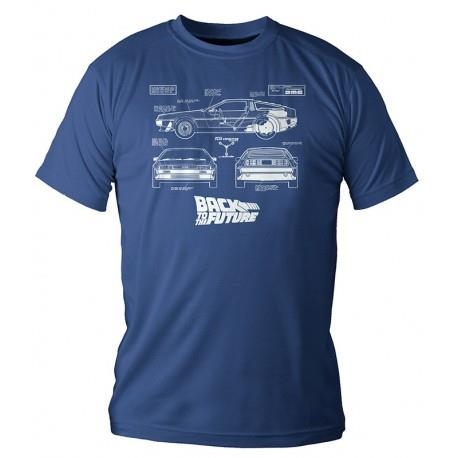 BACK TO THE FUTURE DELOREAN CAMISETA CHICO TALLA XL | 8435450200144 | SD TOYS | Llibreria La Gralla | Llibreria online de Granollers