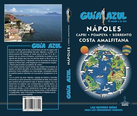 NAPOLES- GOLFO Y COSTA AMALFITANA GUIA AZUL 2018 | 9788417368692 | INGELMO, ÁNGEL | Llibreria La Gralla | Librería online de Granollers
