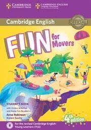 FUN FOR MOVERS STUDENT'S BOOK WITH ONLINE ACTIVITIES WITH AUDIO AND HOME FUN BOO | 9781316617533 | ROBINSON, ANNE/SAXBY, KAREN | Llibreria La Gralla | Llibreria online de Granollers