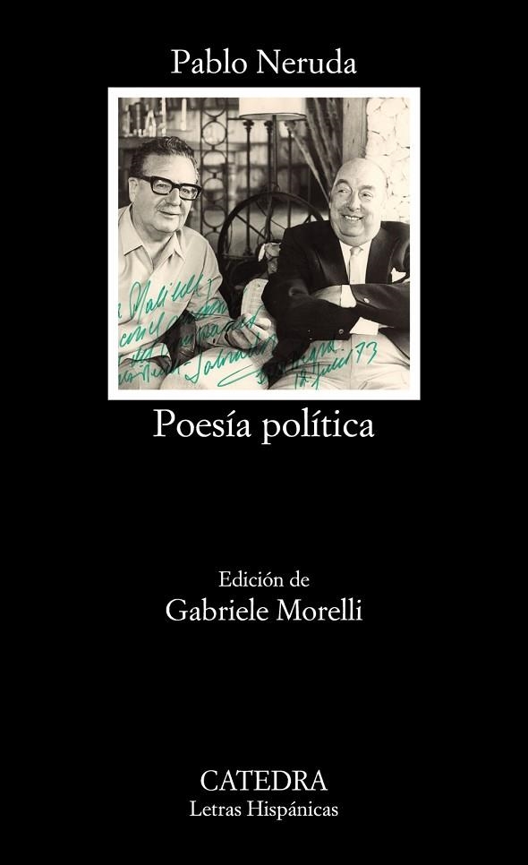 POESÍA POLÍTICA | 9788437638645 | NERUDA, PABLO | Llibreria La Gralla | Librería online de Granollers