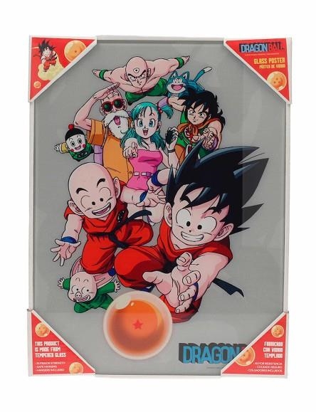 DRAGON BALL PERSONAJES POSTER DE VIDRIO DRAGON BALL 30X40 CM         | 8435450220241 | SD TOYS | Llibreria La Gralla | Llibreria online de Granollers