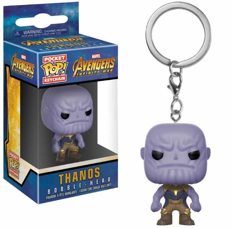 LLAVERO POCKET POP AVENGERS INFINITY WARS THANOS 4 CMS | 8896982730156 | SD TOYS | Llibreria La Gralla | Llibreria online de Granollers