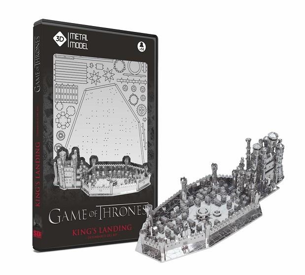 PUZLE METAL·LIC 3D GAM OF THRONES DESEMBARCO DEL REY | 8436546898269 | SD TOYS | Llibreria La Gralla | Llibreria online de Granollers