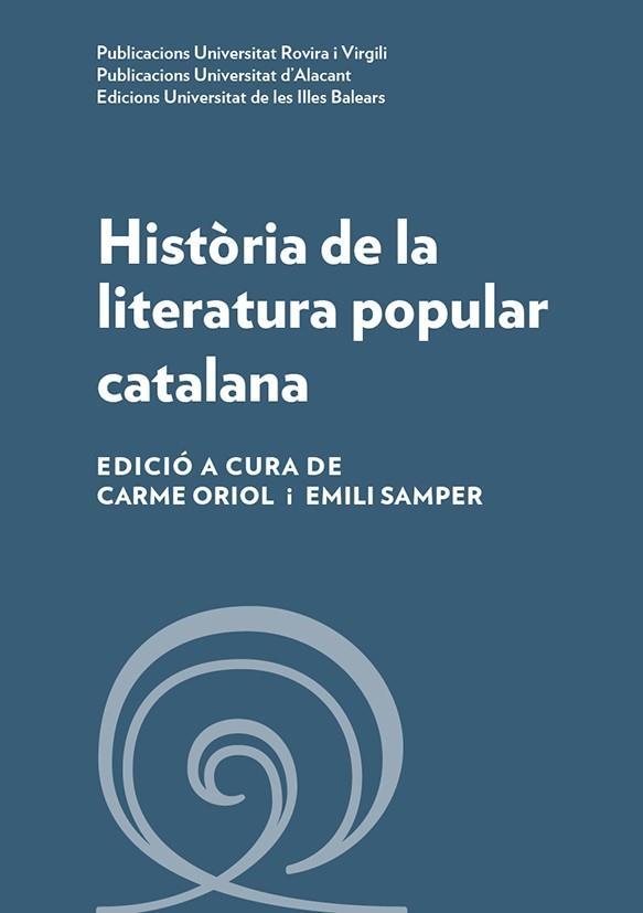 HISTÒRIA DE LA LITERATURA POPULAR CATALANA | 9788484246688 | VVAA | Llibreria La Gralla | Llibreria online de Granollers