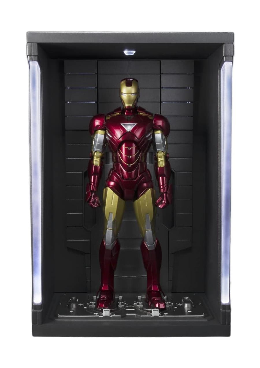 IRON MAN MK VI + SET HALL DE ARMADURAS FIGURA 15 CMS MARVEL | 4549660143451 | TAMASHII NATION | Llibreria La Gralla | Llibreria online de Granollers