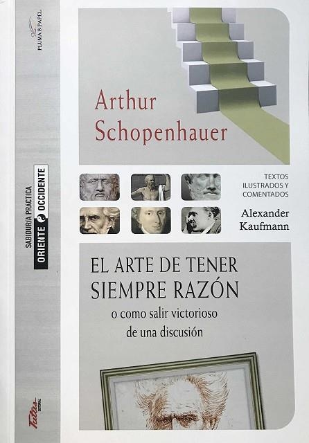 ARTE DE TENER SIEMPRE RAZON, EL | 9788494477188 | SCHOPENHAUER, A. | Llibreria La Gralla | Llibreria online de Granollers