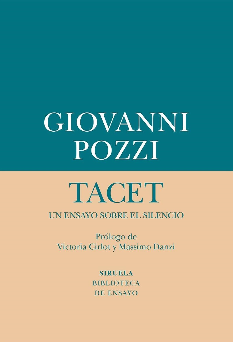 TACET: UN ENSAYO SOBRE EL SILENCIO | 9788417624149 | POZZI, GIOVANNI | Llibreria La Gralla | Llibreria online de Granollers