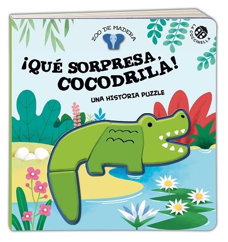 QUÉ SORPRESA, COCODRILA! UNA HISTORIA PUZZLE | 9788877039972 | CLIMA, GABRIELE | Llibreria La Gralla | Llibreria online de Granollers