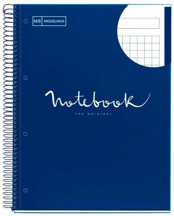 LLIBRETA NBOOK A4 MR QUADRICULA 90G EMOTIONS BLAU MARI | 8422593460467 | MQR46046 | Llibreria La Gralla | Llibreria online de Granollers