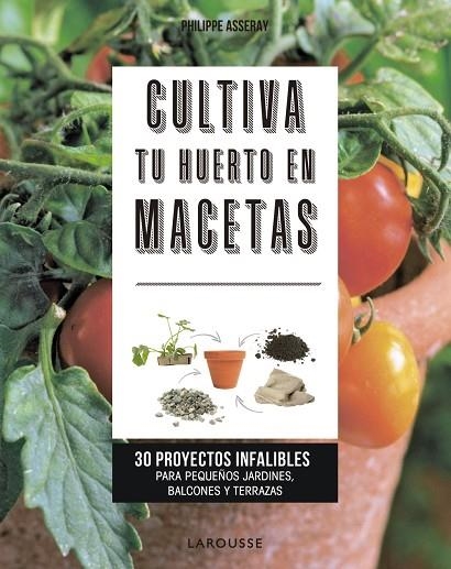 CULTIVA TU HUERTO EN MACETAS | 9788417720032 | ASSERAY, PHILIPPE | Llibreria La Gralla | Llibreria online de Granollers