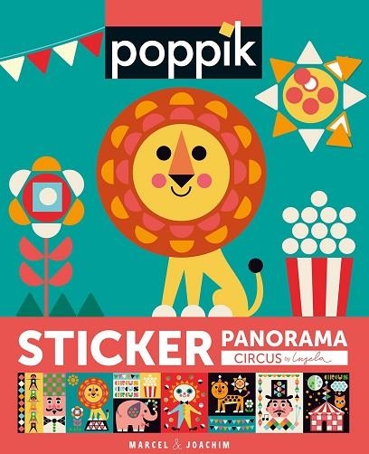 POPPIK POSTER ENGANXINES CIRC +3 | 3760262410159 | PPMAT003 | Llibreria La Gralla | Llibreria online de Granollers