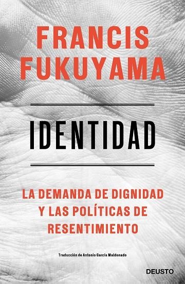 IDENTIDAD | 9788423430284 | FUKUYAMA, FRANCIS | Llibreria La Gralla | Librería online de Granollers